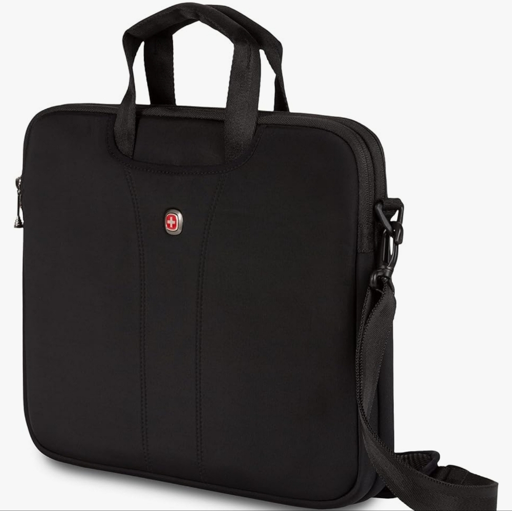 Wenger Legacy 14.1 Inch Ultra Computer Slimcase, Black, One Size